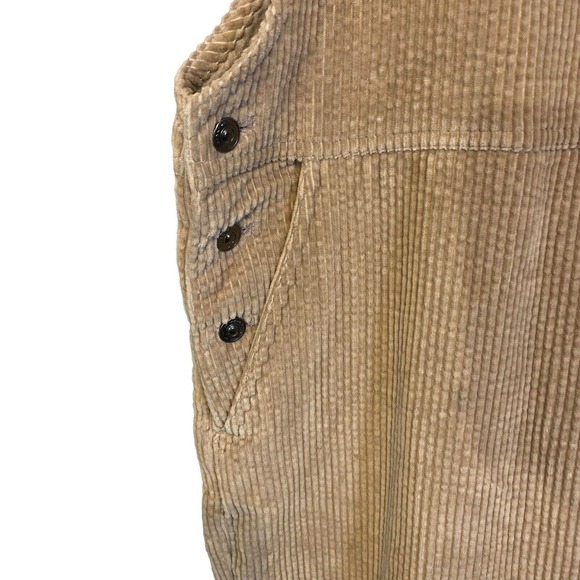 Real Comfort Corduroy Overalls Jumpsuit Chadwicks Size 10 Carpenter Cabin Phoebe - Picture 5 of 15